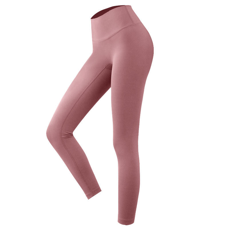 Seamless High Waist Fitness Pants - No Side Seam Nylon Workout Leggings for Women | 4 Colors, Sizes 4–10
