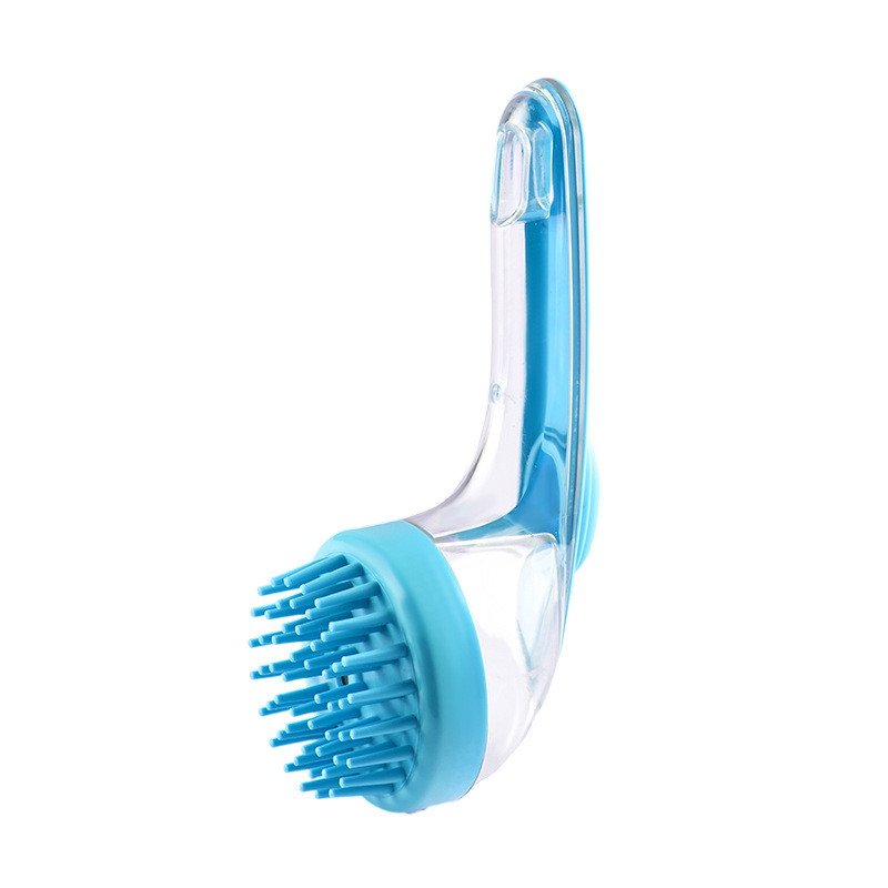 2-in-1 Pet Bath & Grooming Brush with Built-In Shampoo Dispenser – For Dogs & Cats