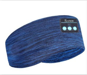 Wireless Sports Headband with Built-In Earphones - Bluetooth Running Headband for Yoga, Gym & Outdoor Workouts
