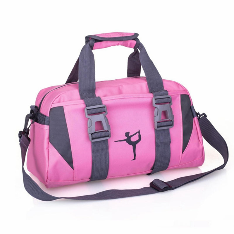 Waterproof Nylon Yoga Fitness Crossbody Shoulder Bag - Lightweight Training Bag for Women | 7 Colors | 40x21x21cm