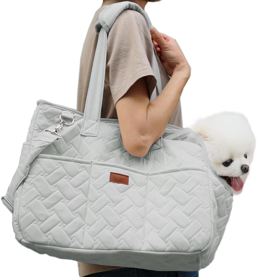 Pet Carrier Bag – Lightweight Mesh Handbag Style Carrier for Cats & Small Dogs