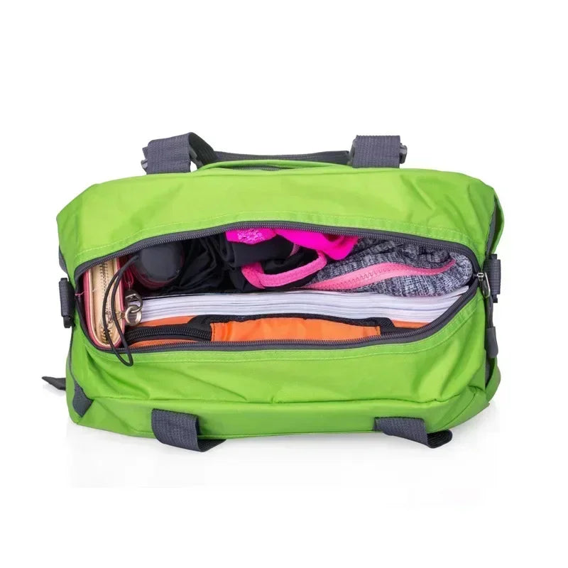Waterproof Nylon Yoga Fitness Crossbody Shoulder Bag - Lightweight Training Bag for Women | 7 Colors | 40x21x21cm