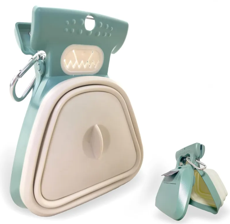 Portable Pooper Scooper with Waste Bag Attachment – Hygienic & Hands-Free for Dogs