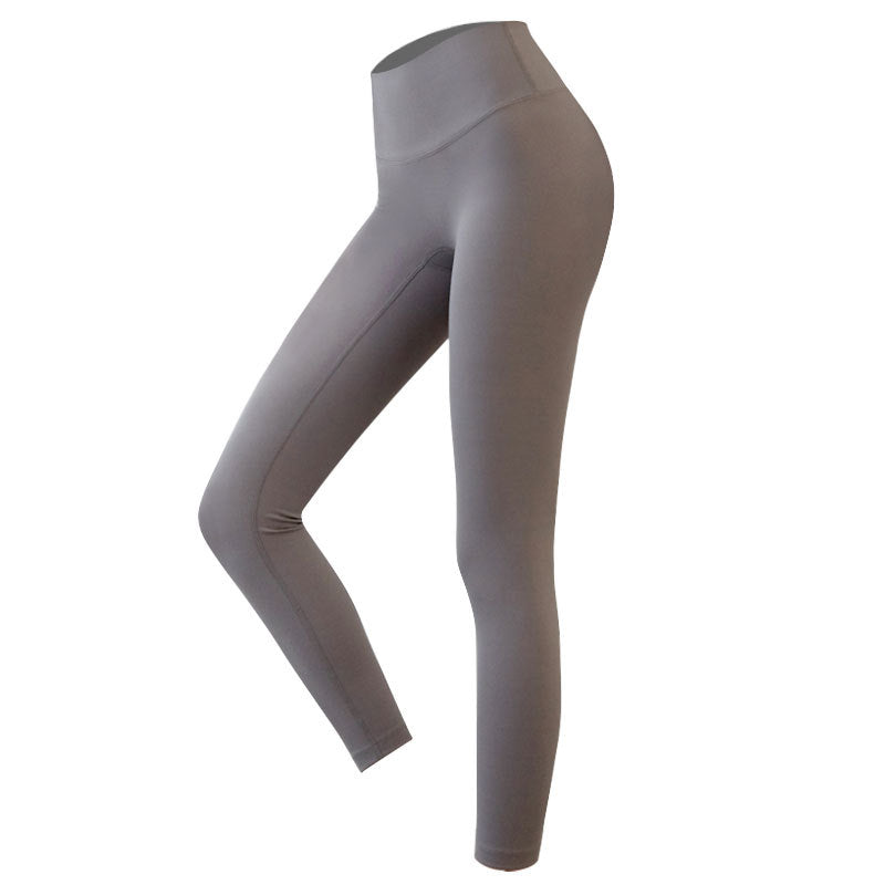 Seamless High Waist Fitness Pants - No Side Seam Nylon Workout Leggings for Women | 4 Colors, Sizes 4–10