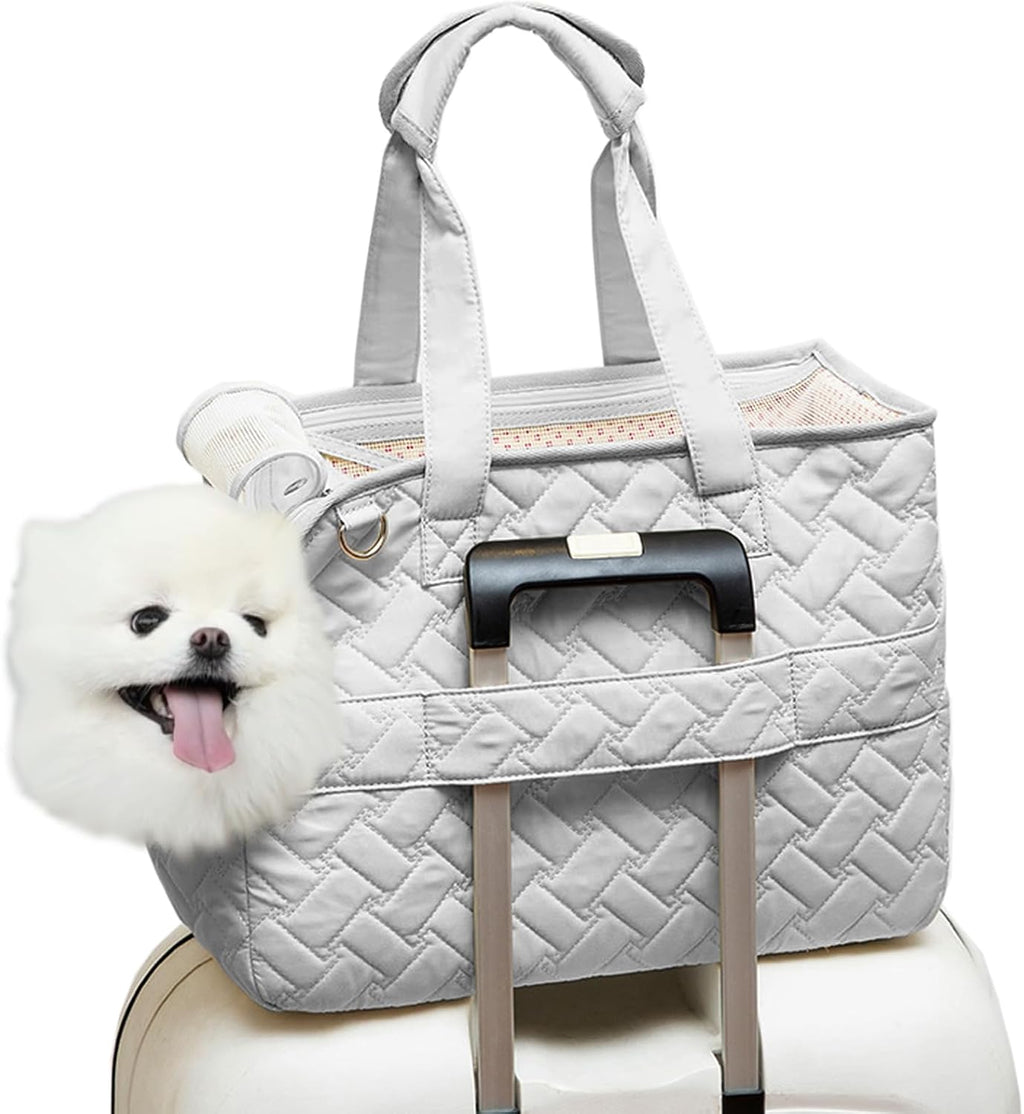 Pet Carrier Bag – Lightweight Mesh Handbag Style Carrier for Cats & Small Dogs