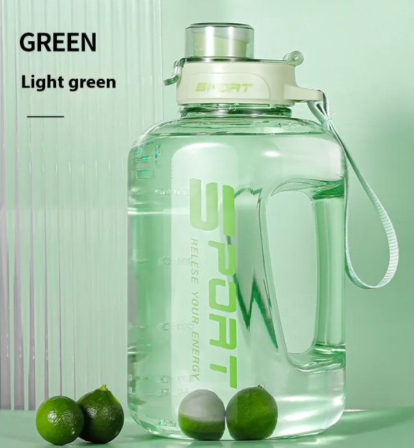 Large Capacity Fitness Water Bottle - BPA-Free Leak-Proof Sports Hydration Bottle for Gym & Outdoor