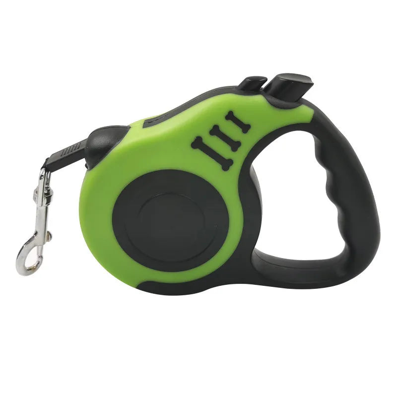 Automatic Retractable Dog Leash – Durable Nylon, Comfortable Grip, Multiple Sizes