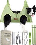 Dog Grooming Hammock with Nail Clippers – Adjustable Sling for Stress-Free Nail Trimming