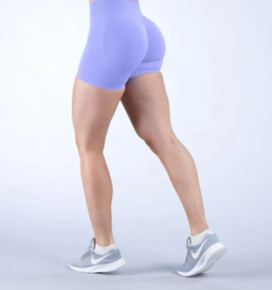 Seamless Fitness Yoga Shorts for Women - High-Elasticity Quick-Dry Nylon Shorts for Yoga, Gym and Pilates | XS-XL | 15 Colors
