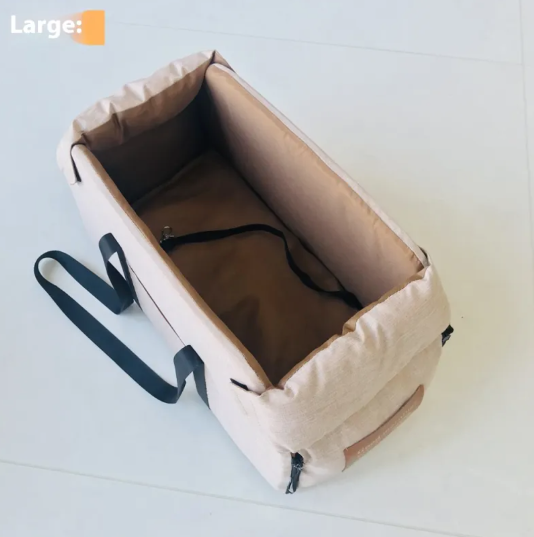 Compact Foldable Pet Carrier Bag – Breathable Mesh Travel Bag for Cats & Small Dogs