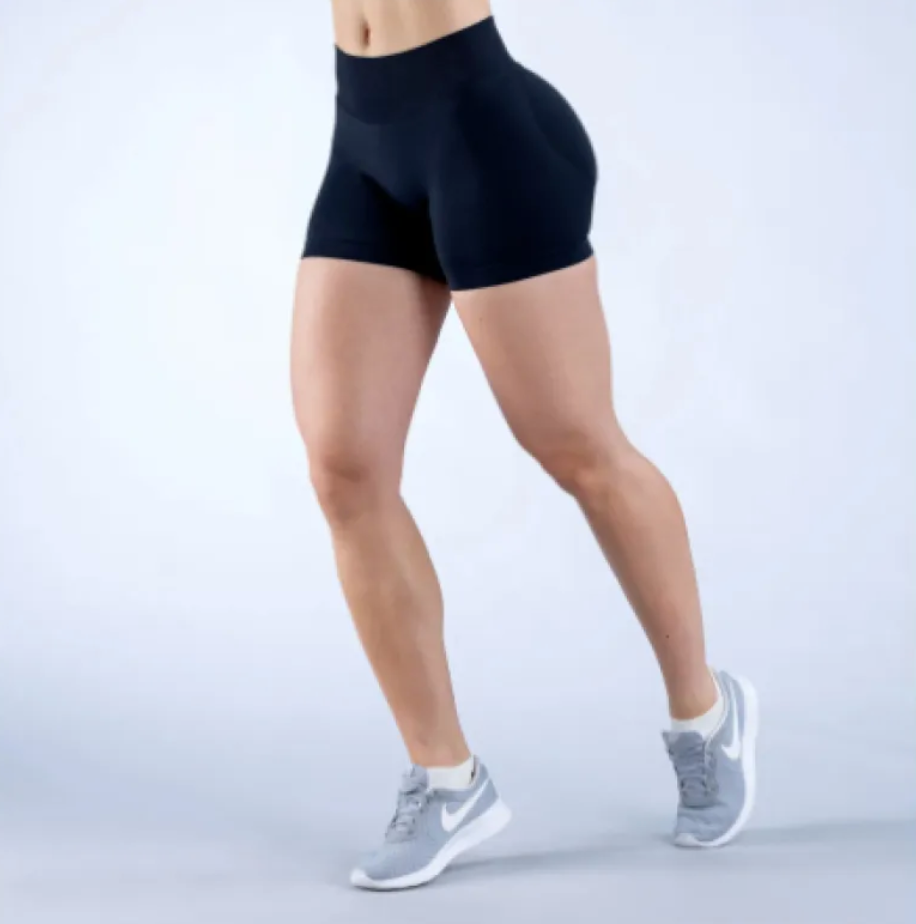 Seamless Fitness Yoga Shorts for Women - High-Elasticity Quick-Dry Nylon Shorts for Yoga, Gym and Pilates | XS-XL | 15 Colors