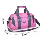 Waterproof Nylon Yoga Fitness Crossbody Shoulder Bag - Lightweight Training Bag for Women | 7 Colors | 40x21x21cm