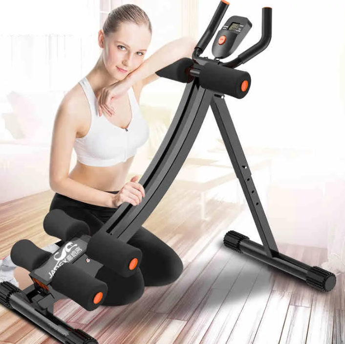 Abdominal Wheel Core Trainer - Durable Metal Ab Roller for Home & Office Workouts | Core Toning & Strengthening