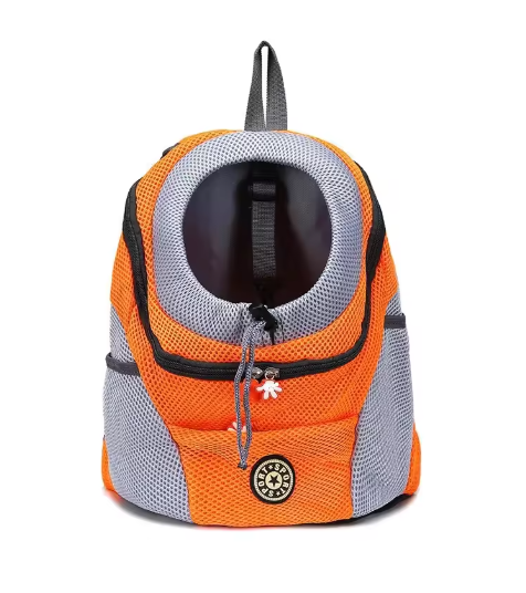 Pet Mesh Shoulder Carrier Bag – Breathable & Comfortable Travel Carrier for Cats & Dogs