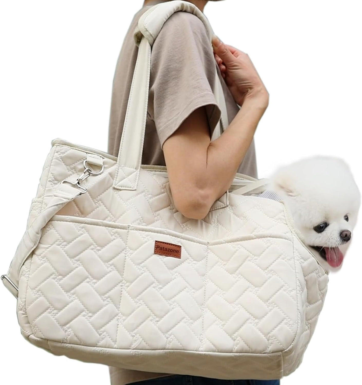 Pet Carrier Bag – Lightweight Mesh Handbag Style Carrier for Cats & Small Dogs
