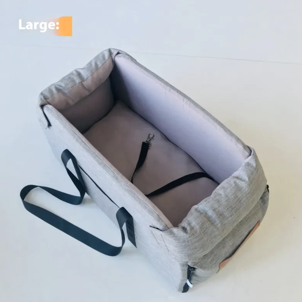 Compact Foldable Pet Carrier Bag – Breathable Mesh Travel Bag for Cats & Small Dogs