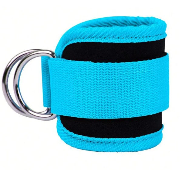 Ankle Strap Resistance Bands for Hip and Leg Training - Adjustable Elastic Bands for Yoga, Pilates, CrossFit and Gym | Set of 2