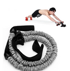 Ab Roller Resistance Bands with Latex Tubes - Auxiliary Ropes for Abdominal Wheel Training | 3 Colors