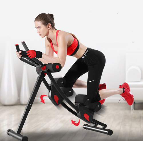 Abdominal Wheel Core Trainer - Durable Metal Ab Roller for Home & Office Workouts | Core Toning & Strengthening