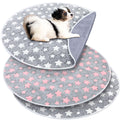 Clysee 2-Pack 36" Round Washable Pee Pads – Waterproof & Reusable Dog Training Pads