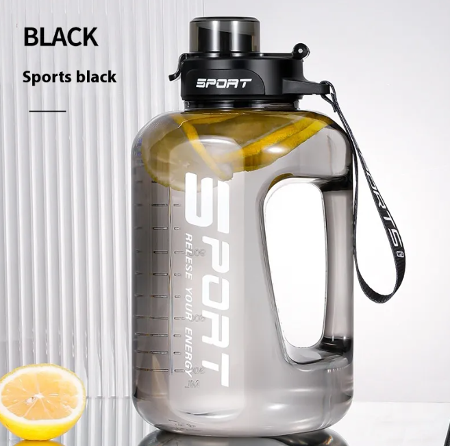 Large Capacity Fitness Water Bottle - BPA-Free Leak-Proof Sports Hydration Bottle for Gym & Outdoor