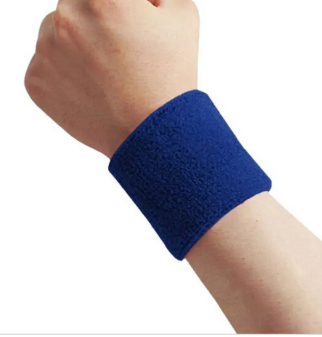 Fitness Sweat-Absorbent Wristband - Soft Breathable Elastic Sweatband for Gym, Running & Sports