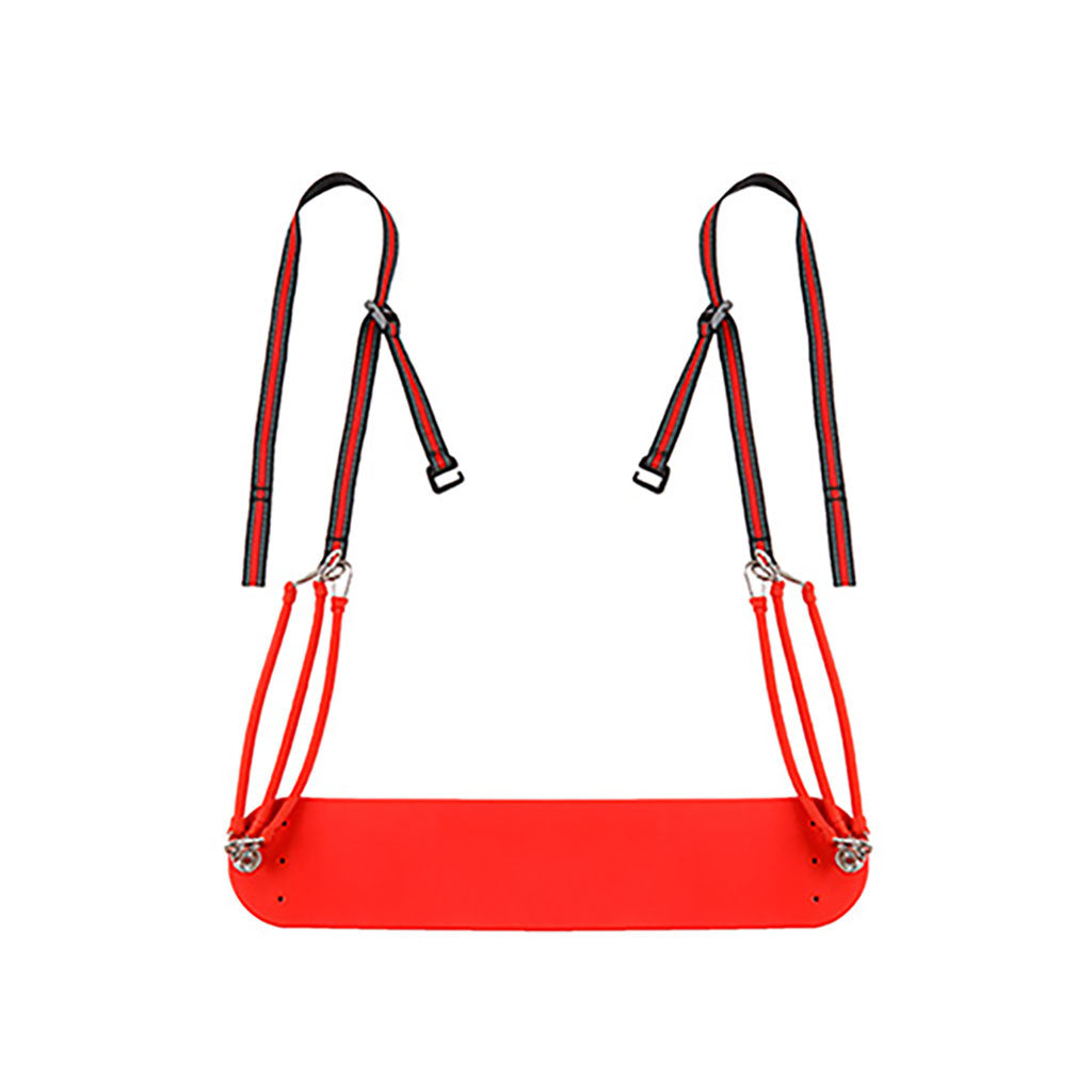 Indoor Pull-Up Trainer with Resistance Bands and Accessories - Home Strength Training Bar Kit | 1.93kg | Red