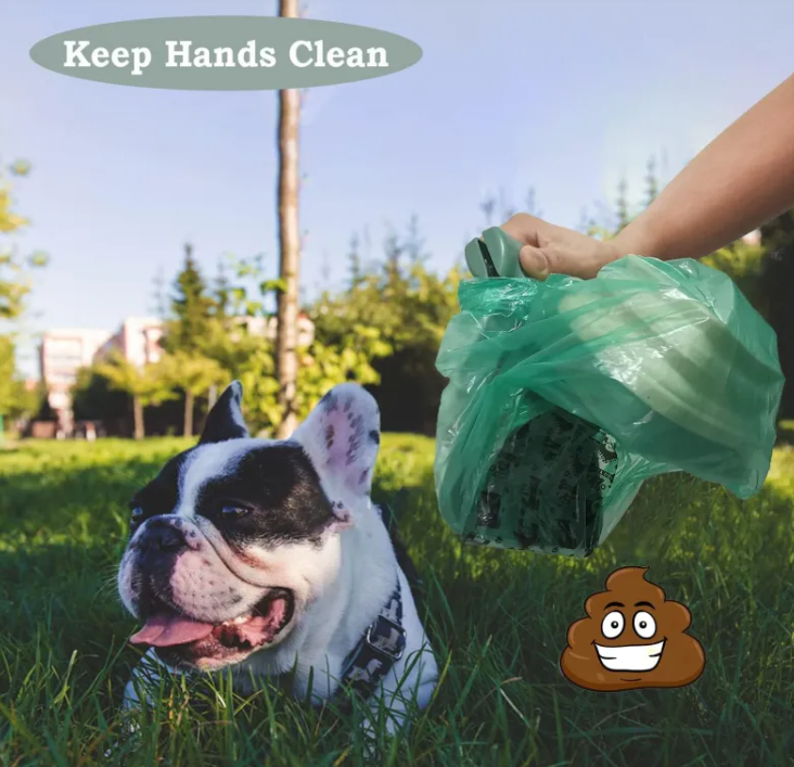 Portable Pooper Scooper with Waste Bag Attachment – Hygienic & Hands-Free for Dogs