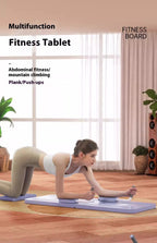 Home Fitness Supine Board for Core and Muscle Training - Multifunctional Flat Support Bench 106x40cm | 3 Colors