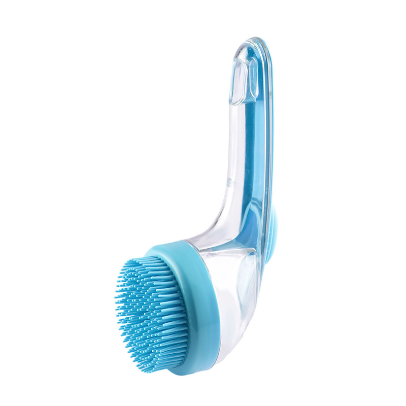2-in-1 Pet Bath & Grooming Brush with Built-In Shampoo Dispenser – For Dogs & Cats