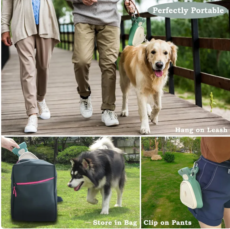 Portable Pooper Scooper with Waste Bag Attachment – Hygienic & Hands-Free for Dogs