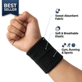 Fitness Sweat-Absorbent Wristband - Styled Product Image