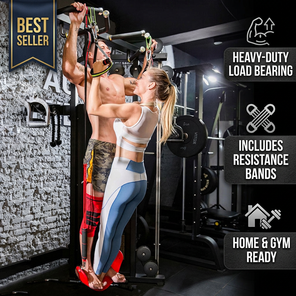 Indoor Pull-Up Trainer - Styled Product Image