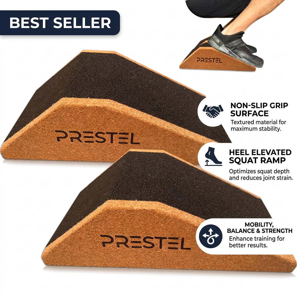 Non-Slip Squat Wedge Blocks - Styled Product Image