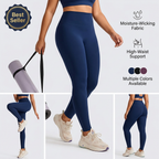 Plus Size Fitness Leggings - Styled Product Image